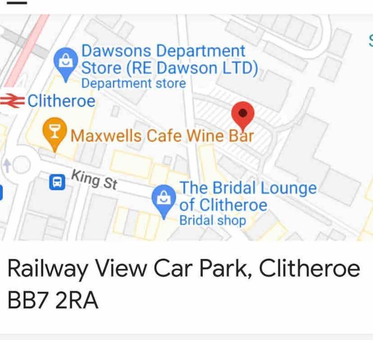 Clitheroe Town Centre Modern 2 Bed Apartment Экстерьер фото
